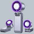 Portable Misting Fan Ice Cooling Plate 12 Hour Battery