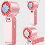 Portable Misting Fan Ice Cooling Plate 12 Hour Battery