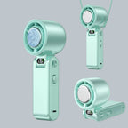 Portable Misting Fan Ice Cooling USB Rechargeable