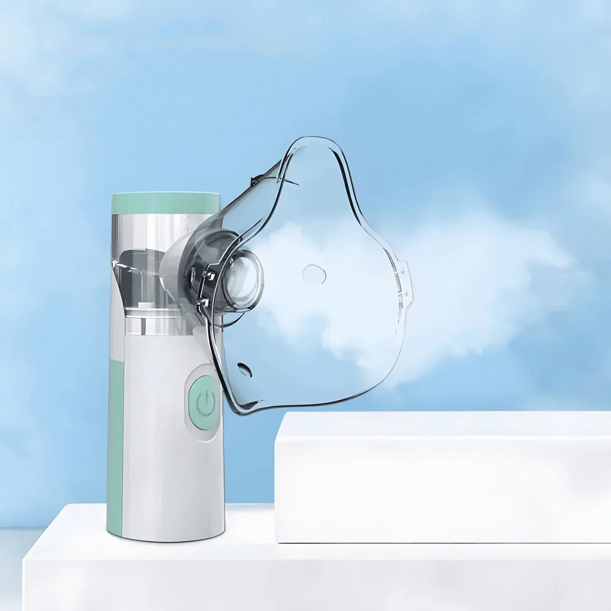 Portable Nebulizer Adjustable Mist Quiet One-Button