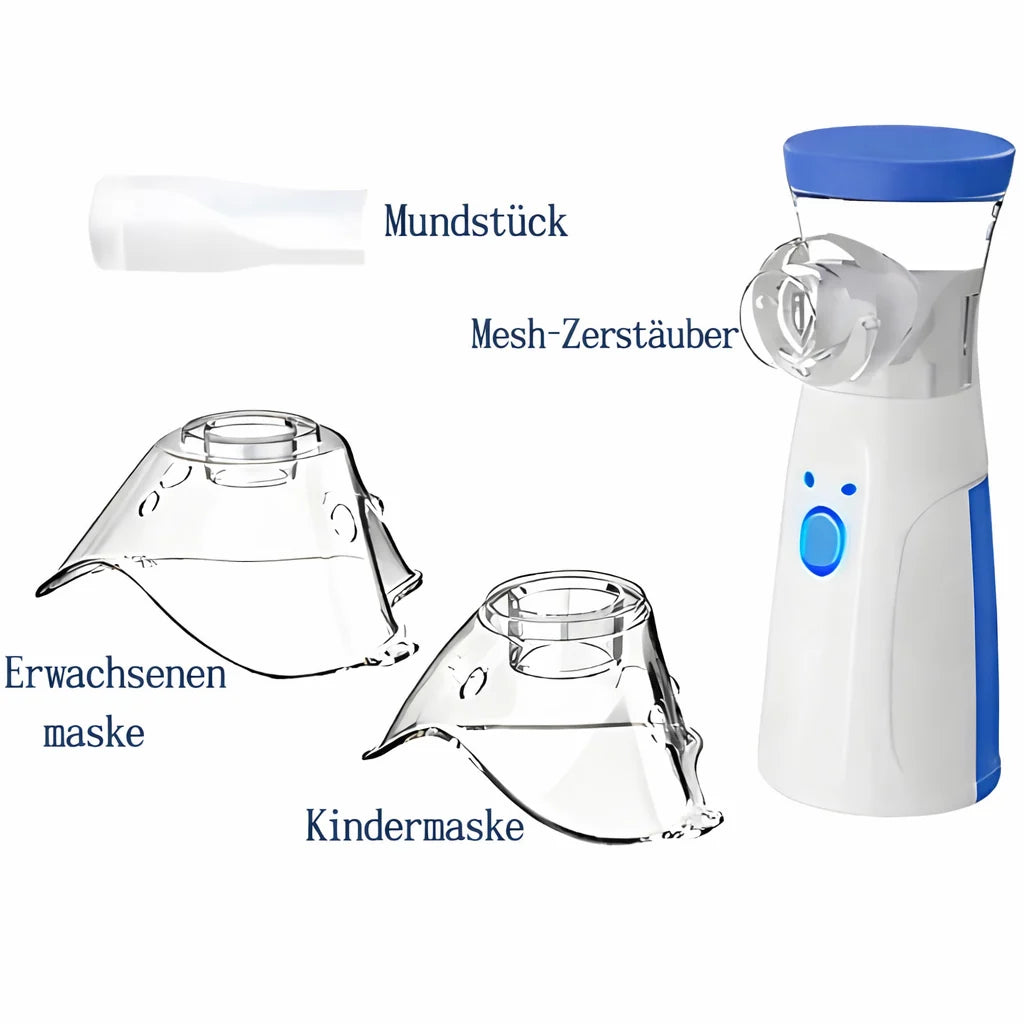 Portable Nebulizer Mesh Technology Ultra-Fine Mist & USB Rechargeable
