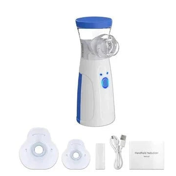 Portable Nebulizer Quiet Mesh Fine Mist USB Rechargeable