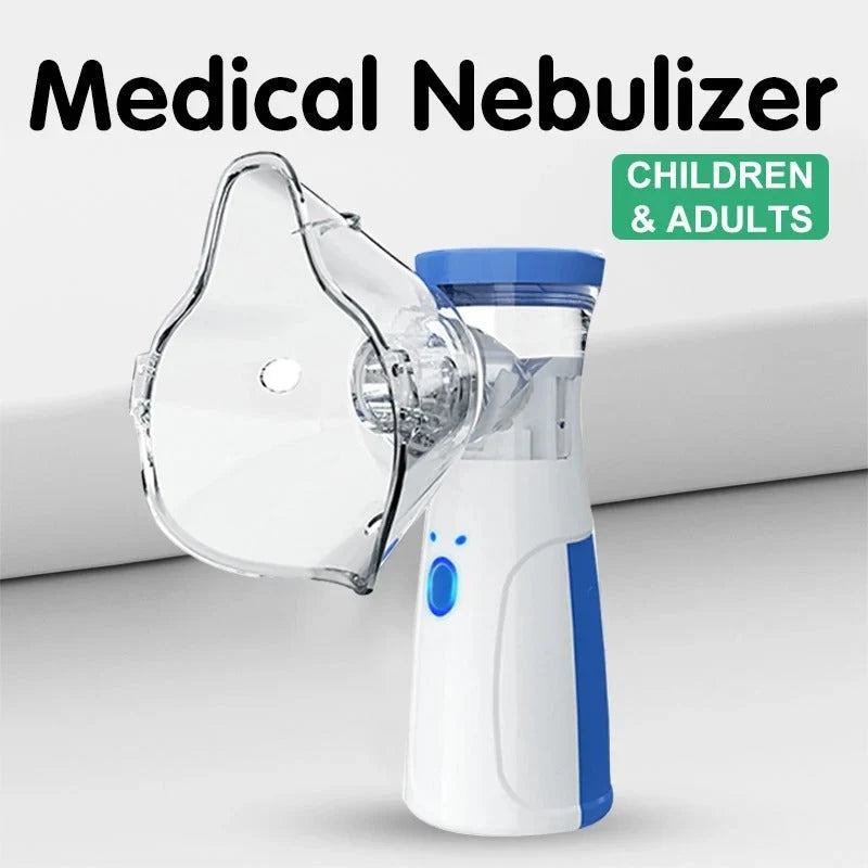 Portable Nebulizer Quiet Mesh USB & Battery Powered