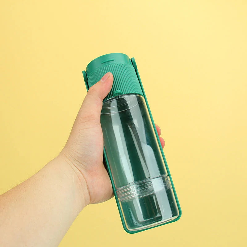 Portable Pet Water Bottle One-Click Lock Food-Grade HIPS