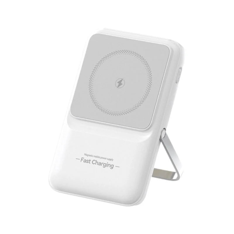 Portable Power Bank Magnetic Charging Built-In Cable