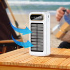 Portable Power Bank Solar Charging Digital Display