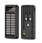 Portable Power Bank Solar Charging Digital Display