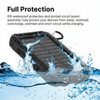 Portable Power Bank Solar Rechargeable 20000mAh Dual USB