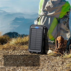 Portable Power Bank Solar Rechargeable 20000mAh Dual USB