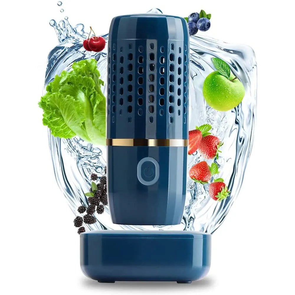 Portable Produce Cleaner Hydroxy-Ion Rechargeable Chemical-Free