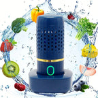 Portable Produce Cleaner Hydroxy-Ion Rechargeable Chemical-Free