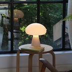 Portable Rechargeable Touch Dimmable Mushroom Table Lamp