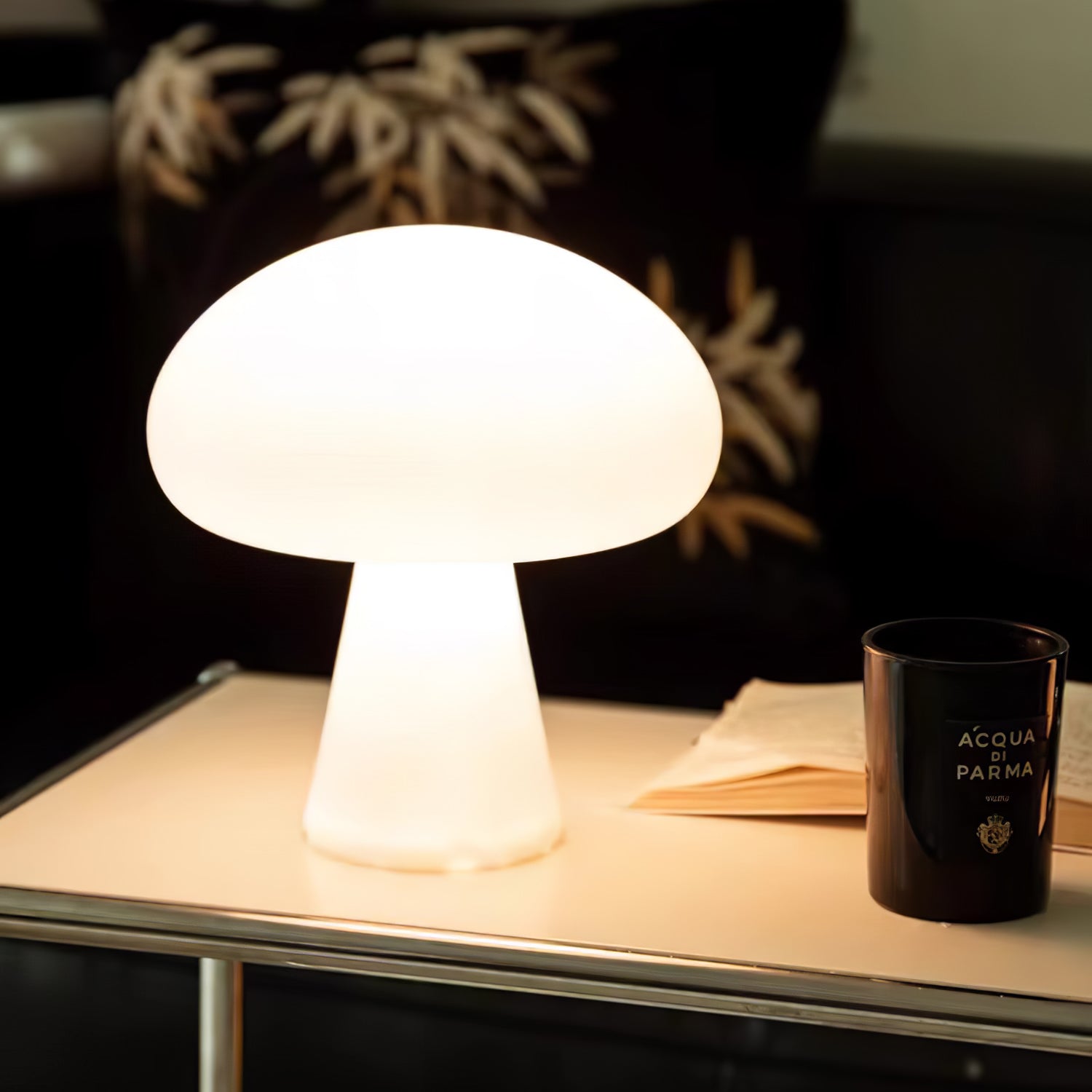 Portable Rechargeable Touch Dimmable Mushroom Table Lamp