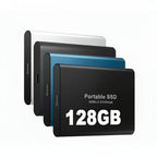 Portable SSD 128GB High-Speed USB-C Aluminum Casing