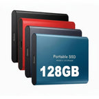 Portable SSD 128GB High-Speed USB-C Aluminum Casing