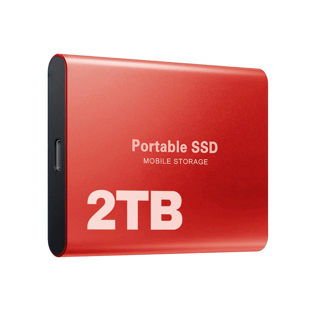 Portable SSD 2TB High-Speed USB Plug-And-Play