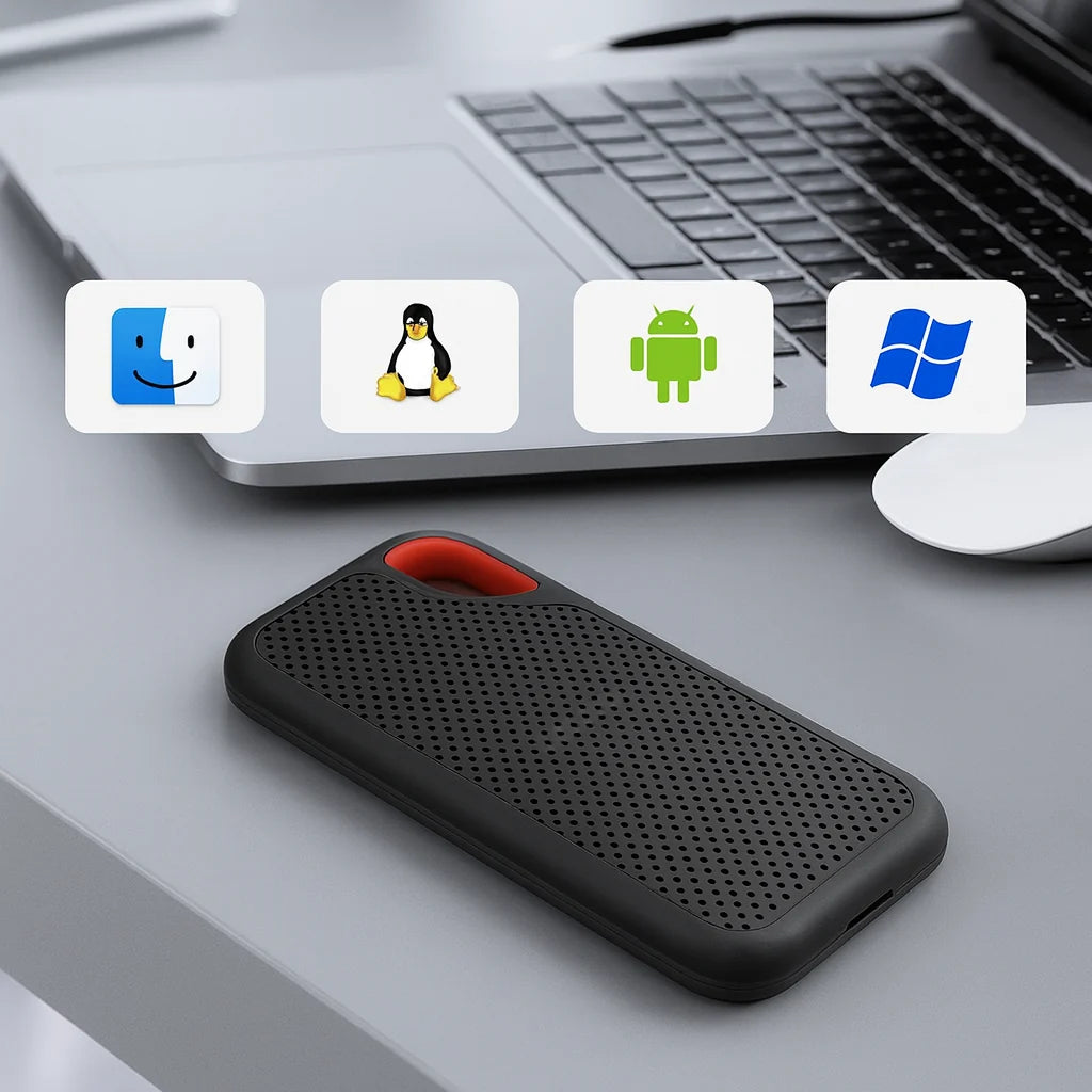 Portable SSD 2TB USB-C High-Speed