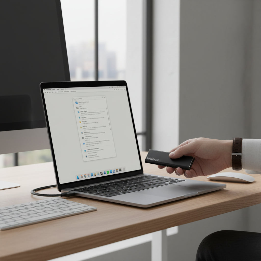 Portable SSD 4TB USB-C Ultra-Thin
