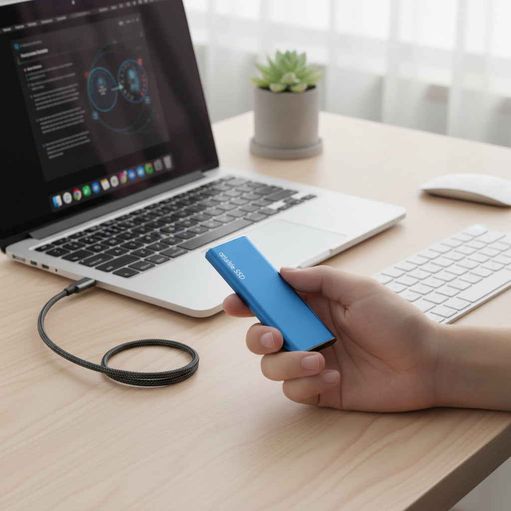 Portable SSD 4TB USB-C Ultra-Thin