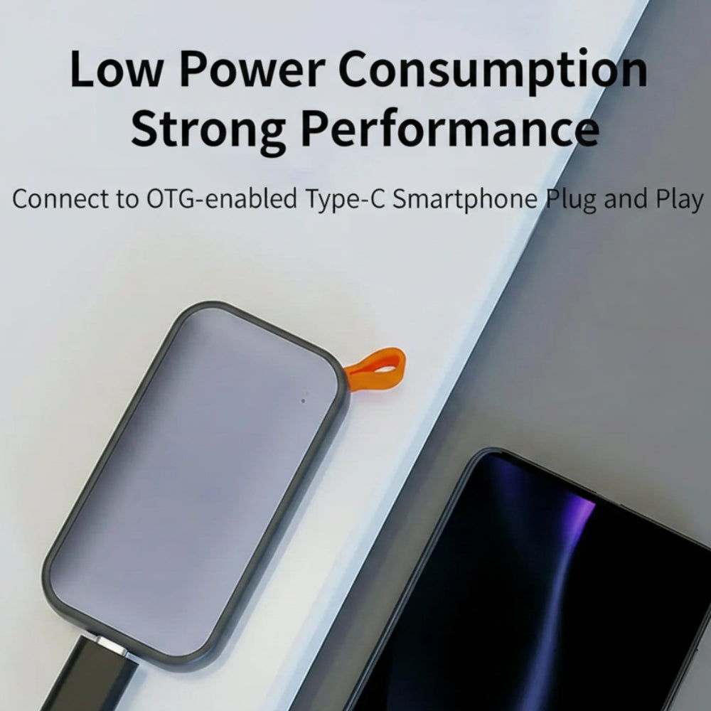 Portable SSD 512GB High-Speed 1050MB/s USB-C & USB-A