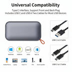 Portable SSD 512GB High-Speed USB-C & USB-A