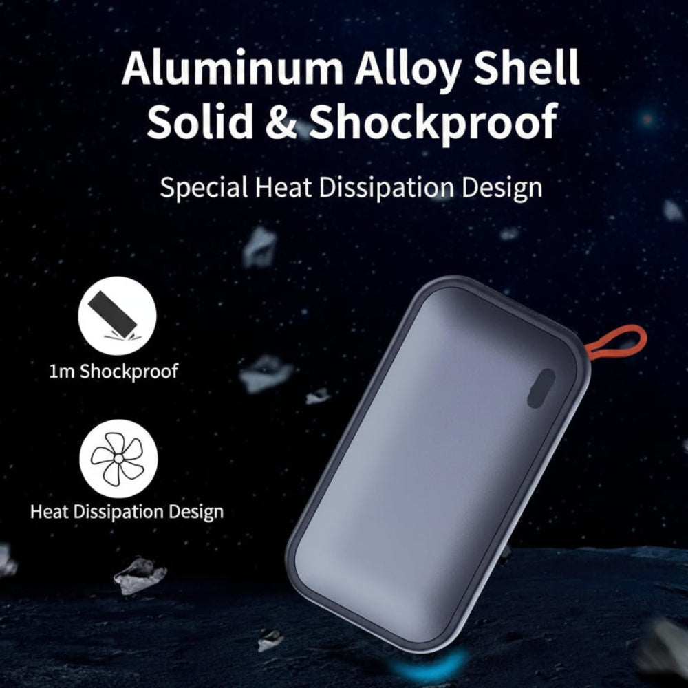 Portable SSD 512GB High-Speed USB-C & USB-A