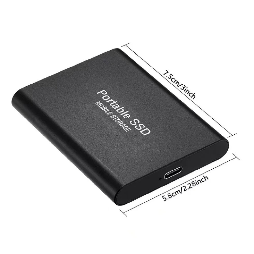 Portable SSD 512GB USB-C Shock-Resistant