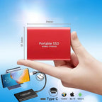 Portable SSD 512GB USB-C Shock-Resistant