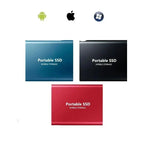 Portable SSD Drive 128TB Aluminum High-Speed USB