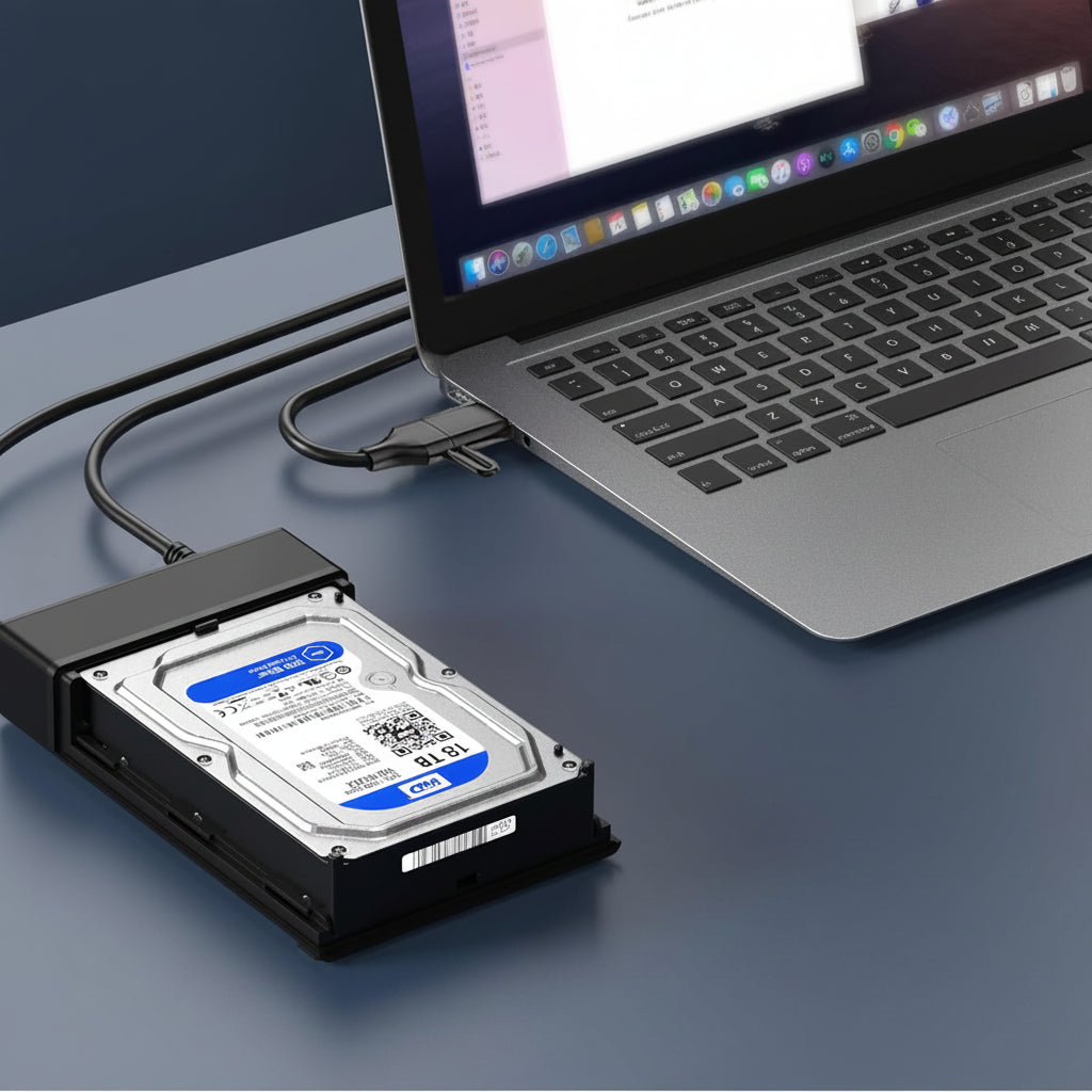 Portable SSD Enclosure SATA 2.5/3.5 USB 3.0 UASP