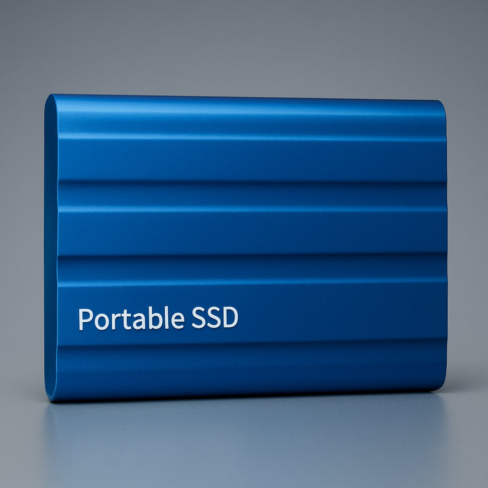 Portable SSD Fast USB 3.0 Durable Metal Case
