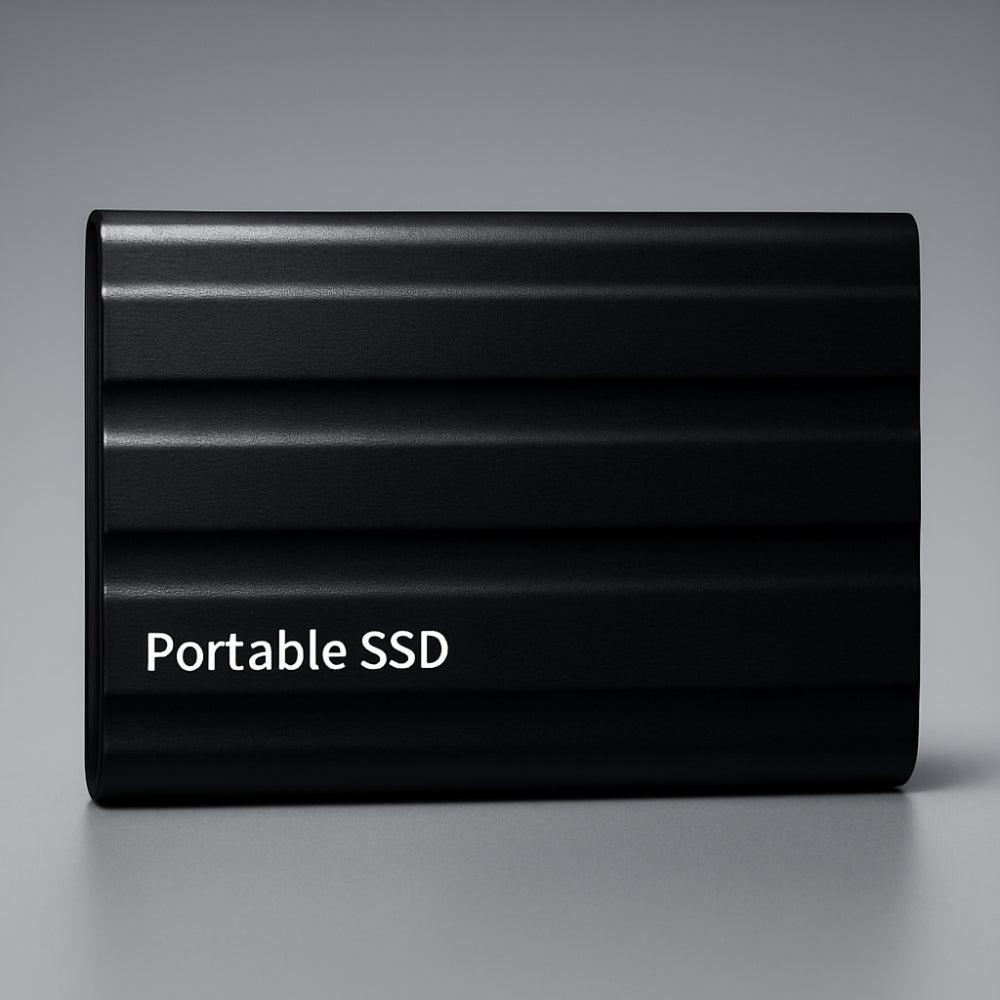 Portable SSD Fast USB 3.0 Durable Metal Case