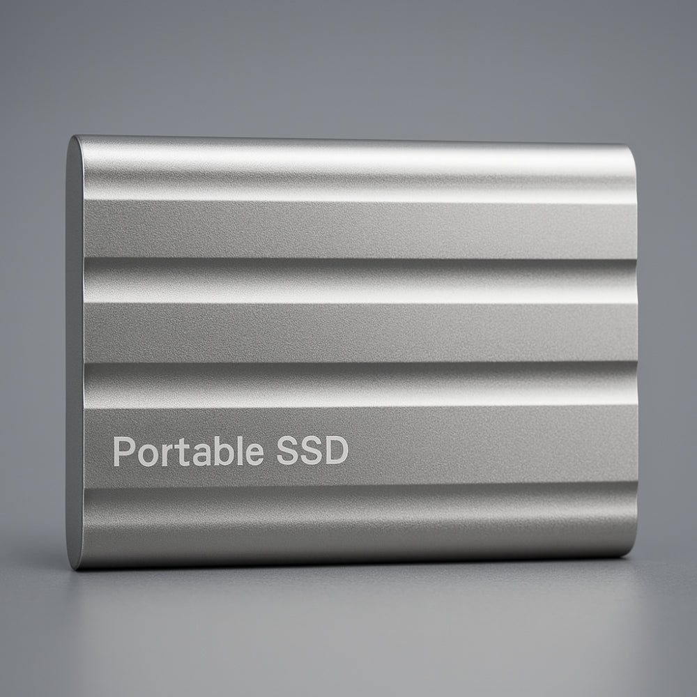 Portable SSD Fast USB 3.0 Durable Metal Case