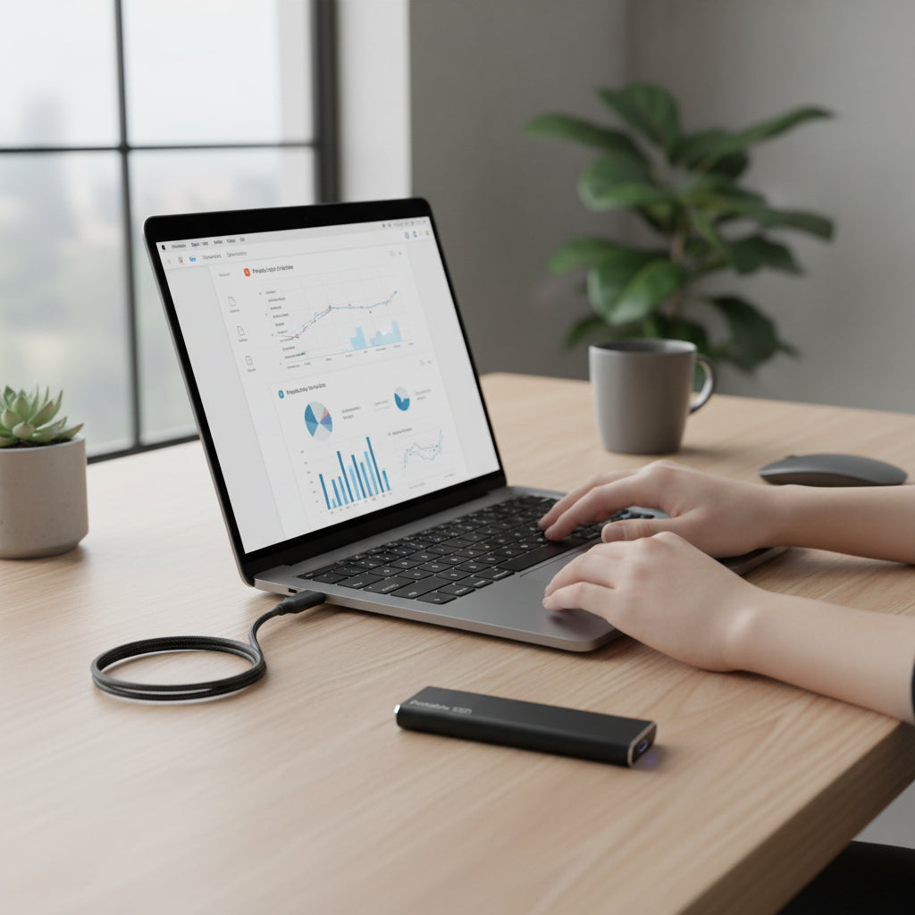 Portable SSD High-Speed USB 3.2 Slim Up To 4TB