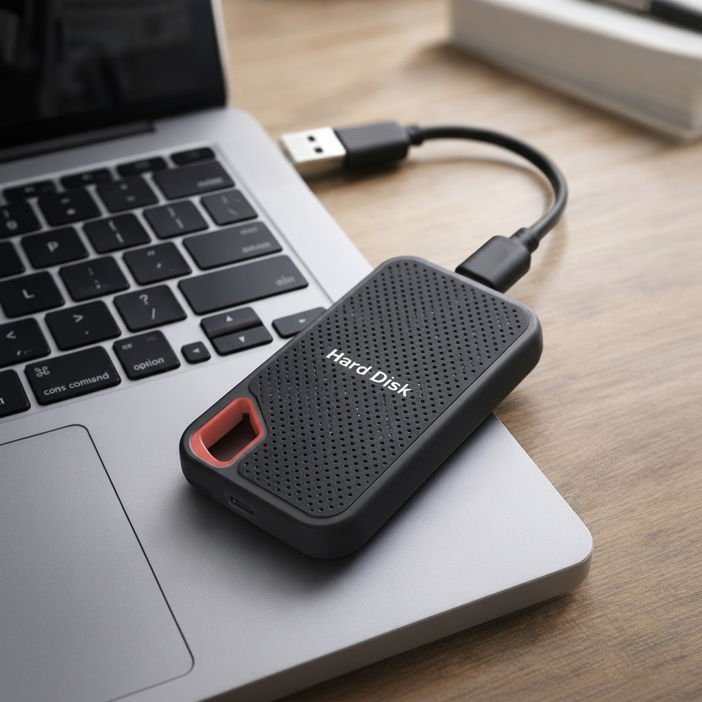 Portable SSD High-Speed USB-C Aluminum
