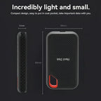 Portable SSD High-Speed USB-C Aluminum