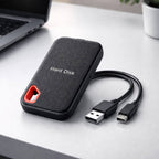 Portable SSD High-Speed USB-C Anodized Aluminum