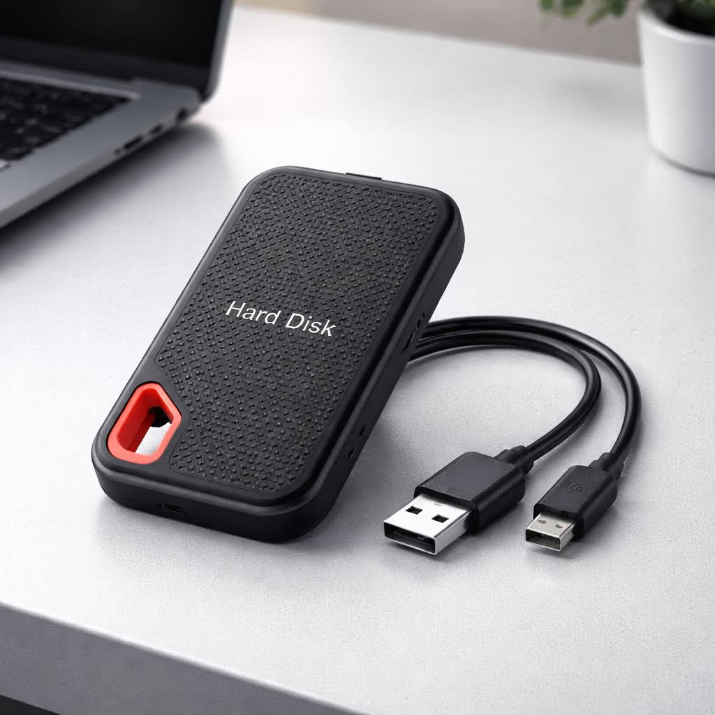 Portable SSD High-Speed USB-C Anodized Aluminum
