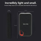 Portable SSD High-Speed USB-C Anodized Aluminum