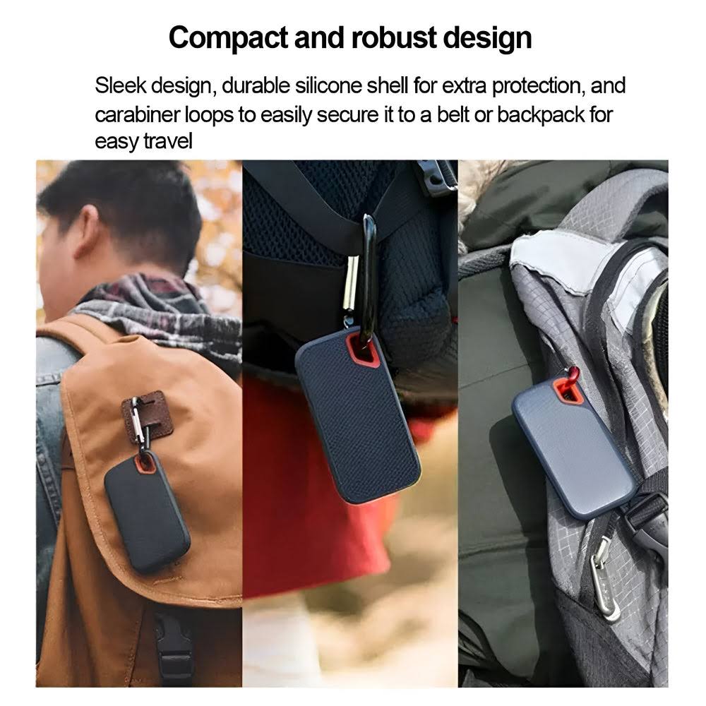 Portable SSD High-Speed USB-C Anodized Aluminum