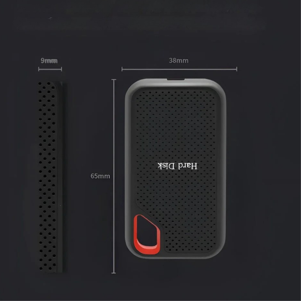 Portable SSD High-Speed USB-C Up To 256TB