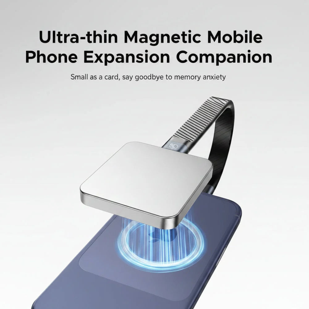 Portable SSD Magnetic Phone Attachment USB-C Up To 1TB