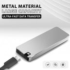 Portable SSD Shock-Resistant Aluminum Housing Up To 8TB