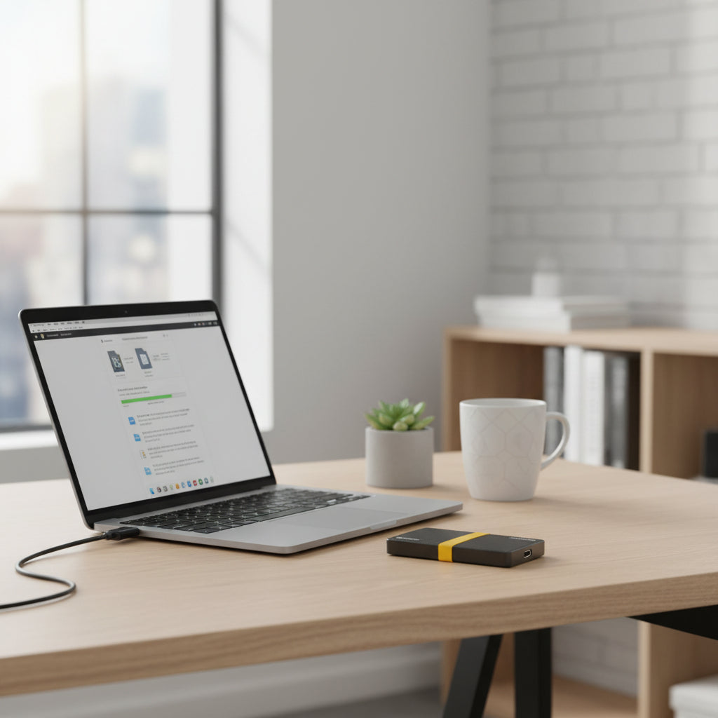 Portable SSD Slim Lightweight USB Type-C