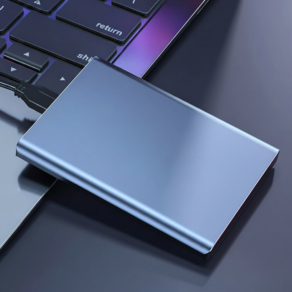 Portable SSD Slim USB Plug-And-Play