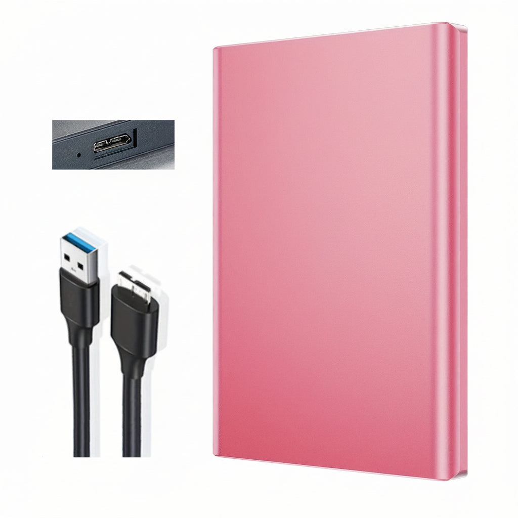 Portable SSD Slim USB Plug-And-Play