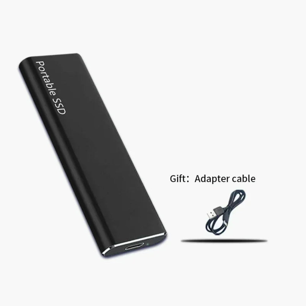 Portable SSD USB 3.2 Plug-And-Play Up To 4TB