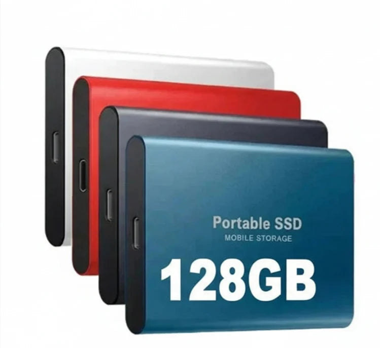 Portable SSD USB-C 128GB Pocket-Sized