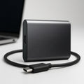 Portable SSD USB-C High-Speed 512 GB Shock-Resistant Casing