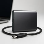 Portable SSD USB-C High-Speed 512 GB Shock-Resistant Casing